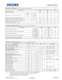 DMP6110SFDFQ-7 Datasheet Page 2