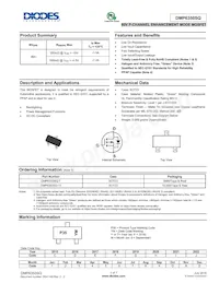 DMP6350SQ-7 Datasheet Cover