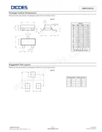 DMP6350SQ-7 Datasheet Page 6