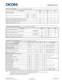 DMPH4029LFGQ-7 Datasheet Page 2