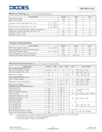 DMT3003LFGQ-7 Datasheet Page 2