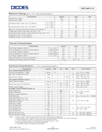 DMT34M1LPS-13 Datenblatt Seite 2