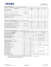 DMT4008LSS-13 Datasheet Pagina 2