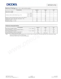 DMT6007LFGQ-7 Datasheet Page 2