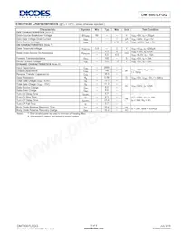 DMT6007LFGQ-7 Datasheet Page 3