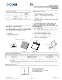 DMT6012LFV-7 Datasheet Cover