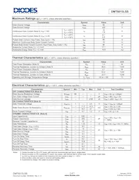 DMT6013LSS-13 Datasheet Pagina 2