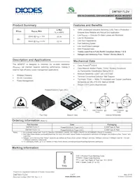 DMT6017LDV-7 Datasheet Cover