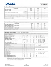 DMT68M8LSS-13 Datasheet Page 2