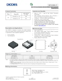 DMTH43M8LFG-7 Datasheet Cover