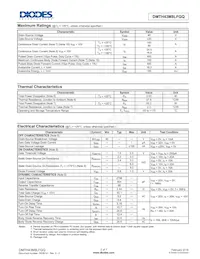 DMTH43M8LFGQ-7 Datasheet Page 2