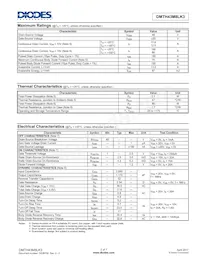DMTH43M8LK3-13 Datasheet Pagina 2