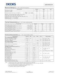 DMTH8008LPS-13 Datasheet Pagina 2