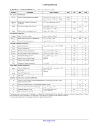 FCMT360N65S3 Datasheet Page 3