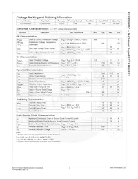 FCP850N80Z Datasheet Page 3