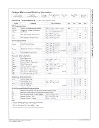 FCPF400N80ZL1 Datasheet Page 3