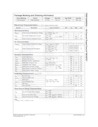 FDB16AN08A0 Datasheet Page 3