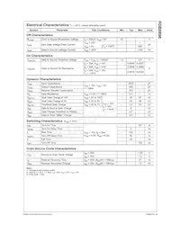 FDB8896 Datasheet Page 3