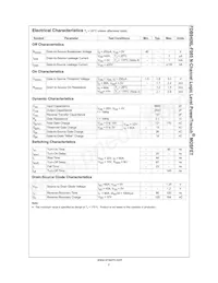 FDB9406L-F085 Datasheet Page 2