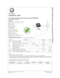 FDD9410L-F085 Datasheet Cover