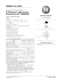 FDD9511L-F085 Datasheet Cover