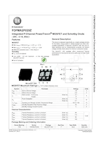 FDFMA2P029Z-F106 Datasheet Cover