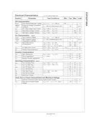 FDFS2P106A Datasheet Page 2