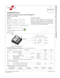 FDMA008P20LZ Datasheet Cover