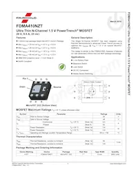 FDMA410NZT Datasheet Page 2