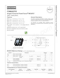 FDMA507PZ Datasheet Page 2