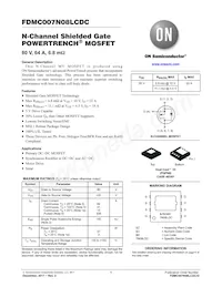 FDMC007N08LCDC Datasheet Cover