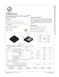 FDMC0310AS-F127 Datasheet Cover