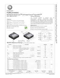 FDMC2514SDC Datasheet Cover