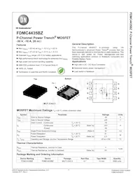 FDMC4435BZ-F126 Datenblatt Cover