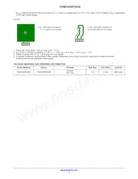FDMC4D9P20X8 Datasheet Page 3