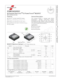 FDMC86520DC Datasheet Pagina 2
