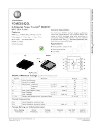 FDMC86520L Datasheet Cover