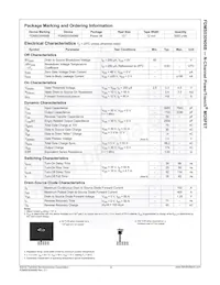 FDMS030N06B Datasheet Page 3