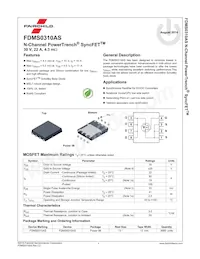 FDMS0310AS Datasheet Page 2