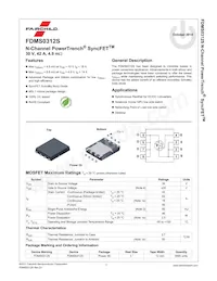 FDMS0312S Datasheet Page 2
