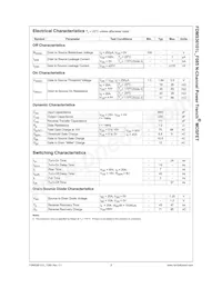FDMS36101L-F085 Datasheet Page 3