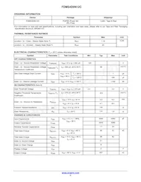 FDMS4D0N12C Datasheet Page 2