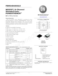 FDMS4D5N08LC Datasheet Cover