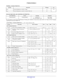 FDMS4D5N08LC Datasheet Pagina 2