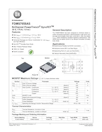 FDMS7658AS Datasheet Cover