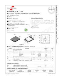 FDMS86202ET120 Datasheet Page 2