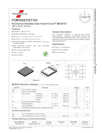 FDMS86255ET150 Datasheet Page 2