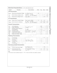 FDMS86381-F085 Datasheet Page 2