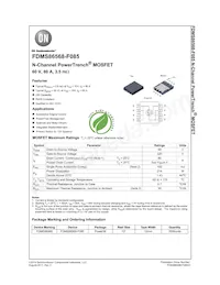 FDMS86568-F085 Datenblatt Cover