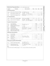 FDMS86569-F085 Datasheet Page 2